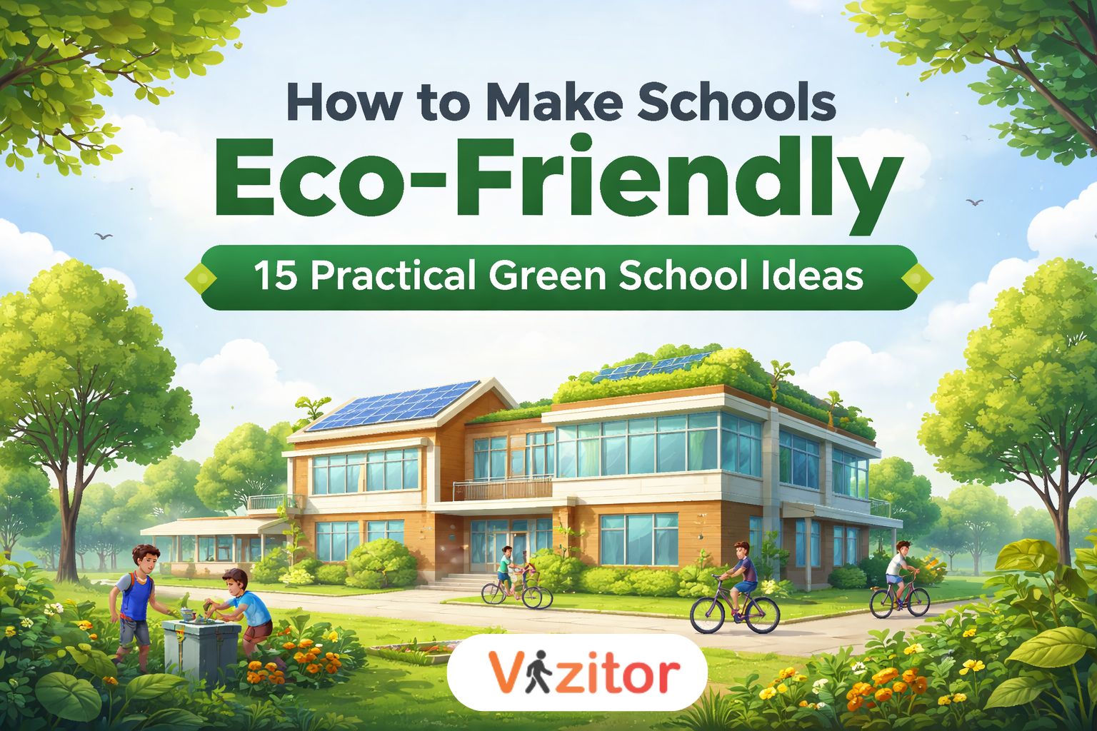 How to Make Schools Eco-Friendly: 15 Practical Green School Ideas That Work