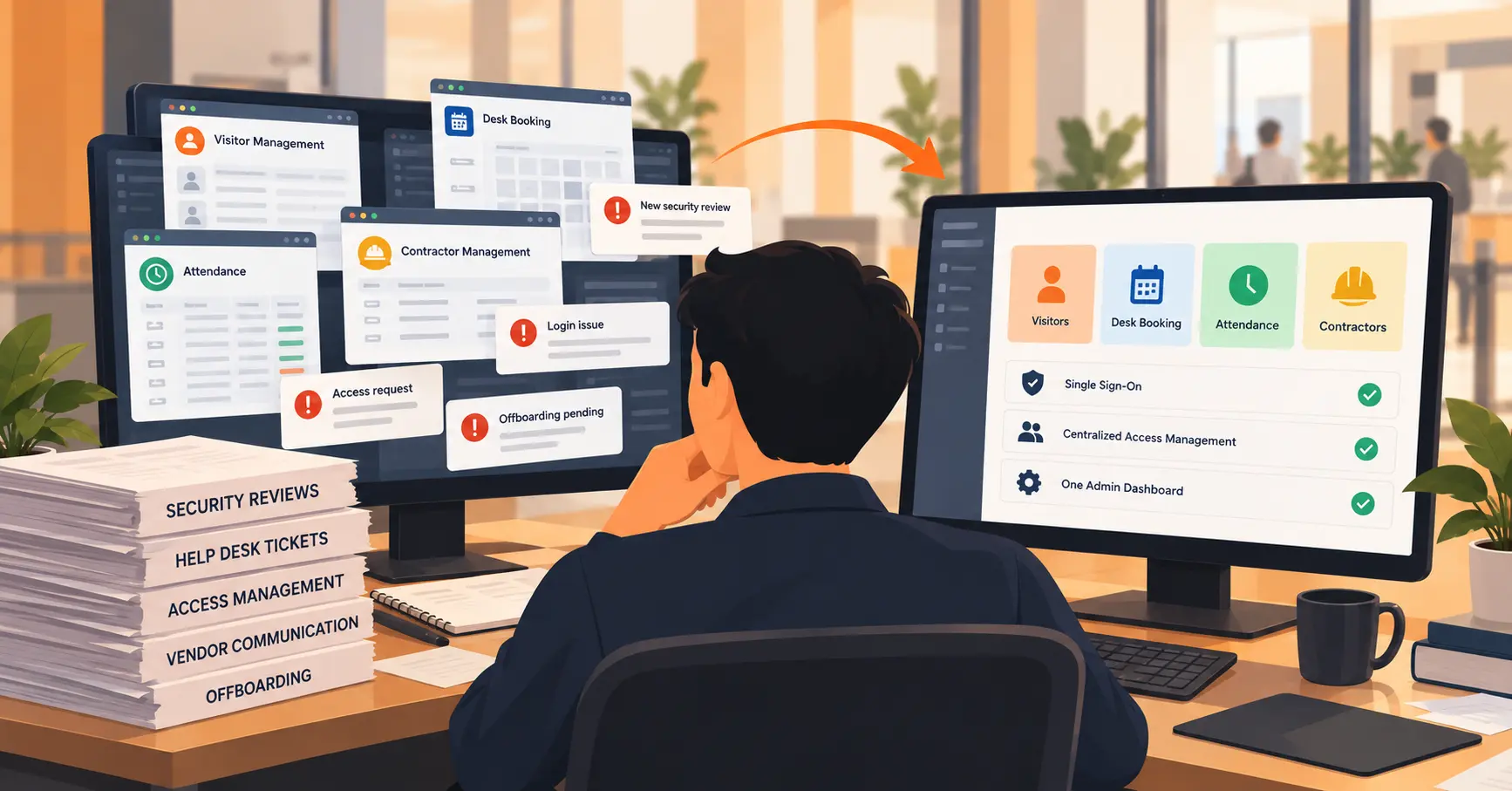 How Integrated Workplace Platforms Reduce IT Overhead