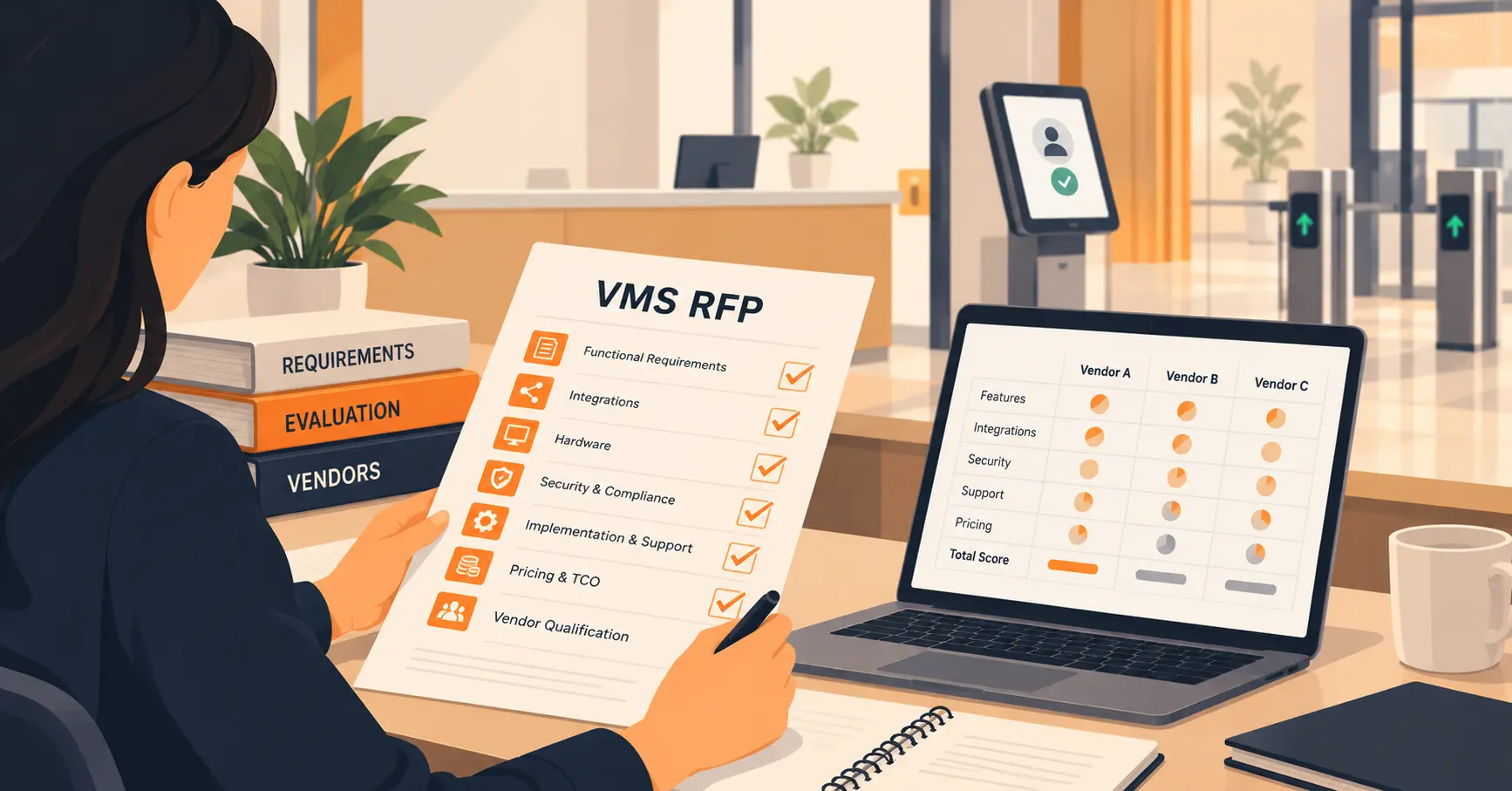 The Visitor Management RFP Checklist for Procurement Teams The Visitor Management RFP Checklist for Procurement Teams