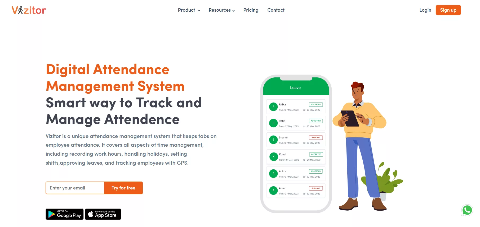 Vizitor-Revolutionizing-Employee-Attendance-Management Vizitor-Revolutionizing-Employee-Attendance-Management