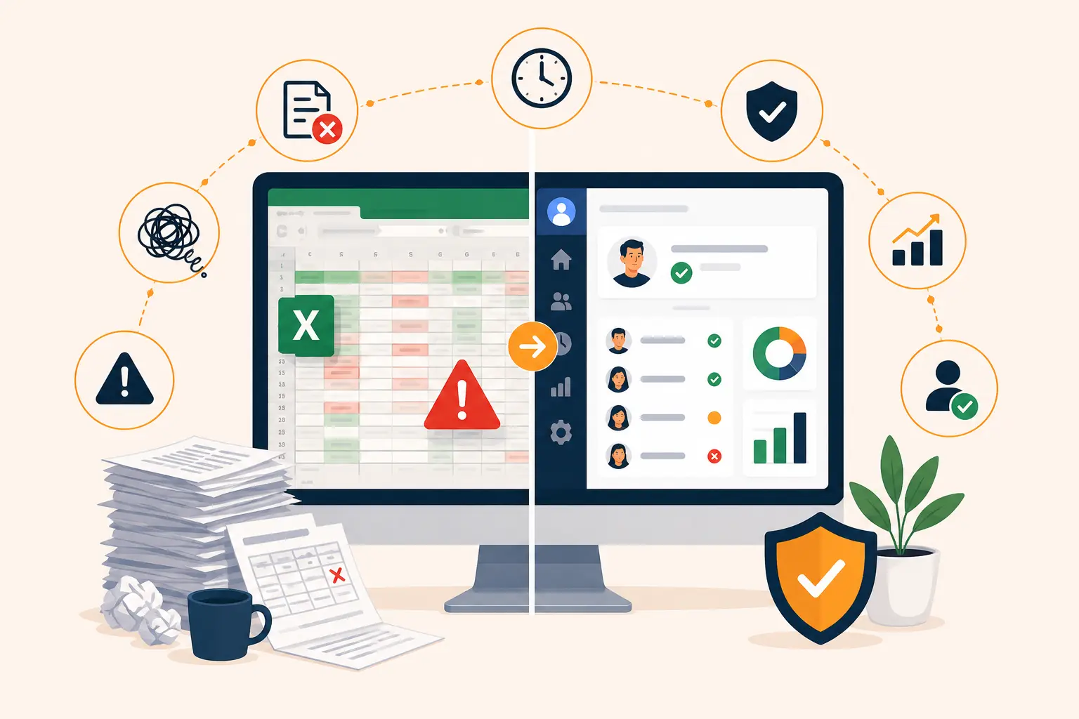 Why Replace Excel for Attendance Tracking? Why Replace Excel for Attendance Tracking?