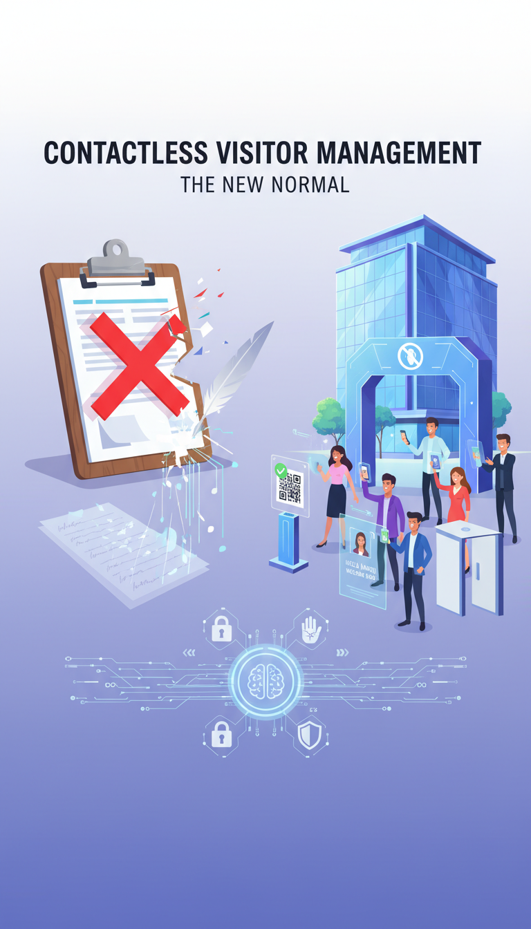 Ditching the Clipboards: Why Contactless Visitor Management is the New Normal for Office Security