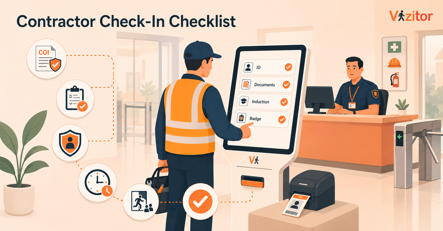 Contractor Check-In Checklist for Facilities Teams