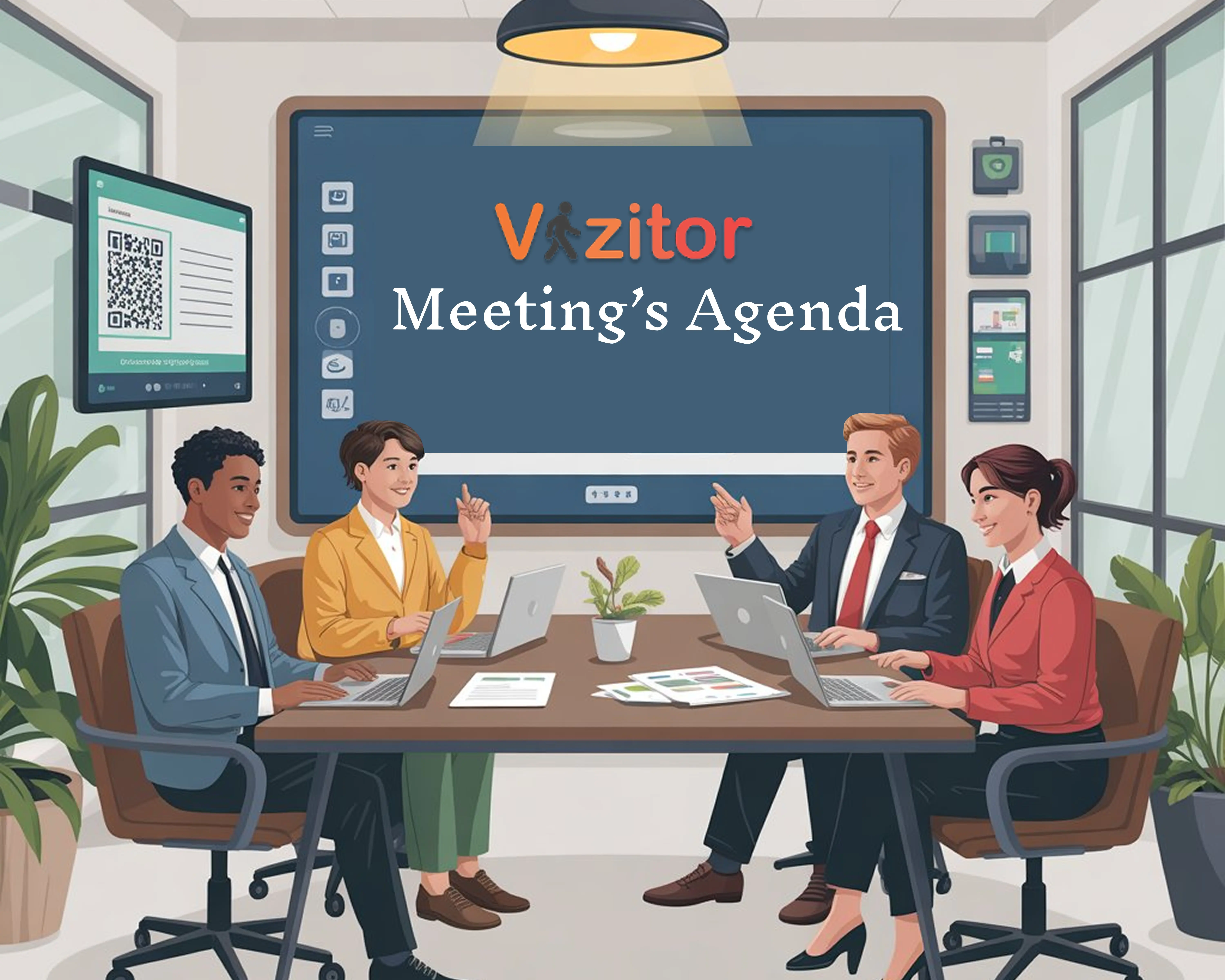 4 P’s of Meetings: Boost Productivity with Vizitor