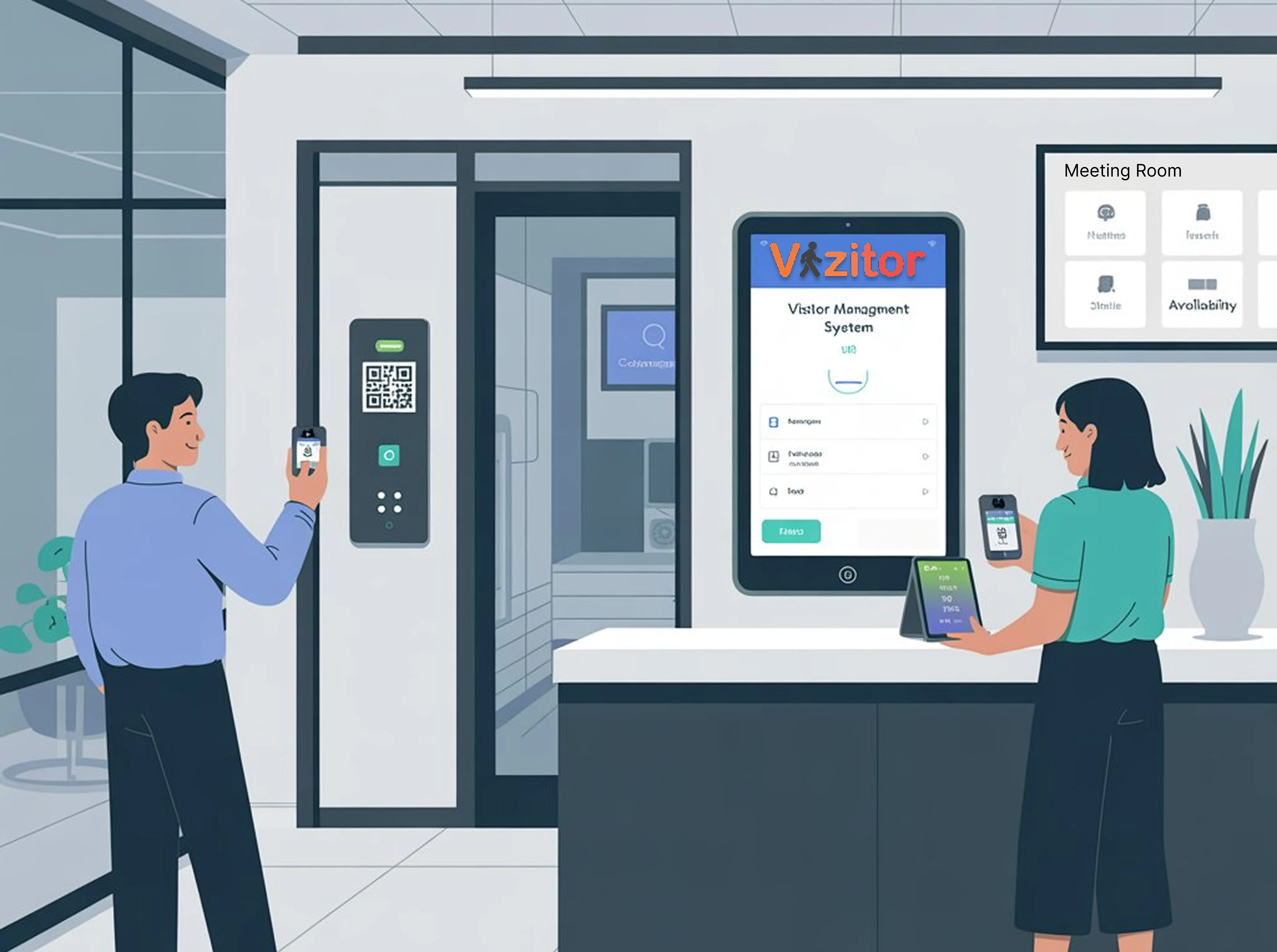 Automated Visitor & Office Access Management