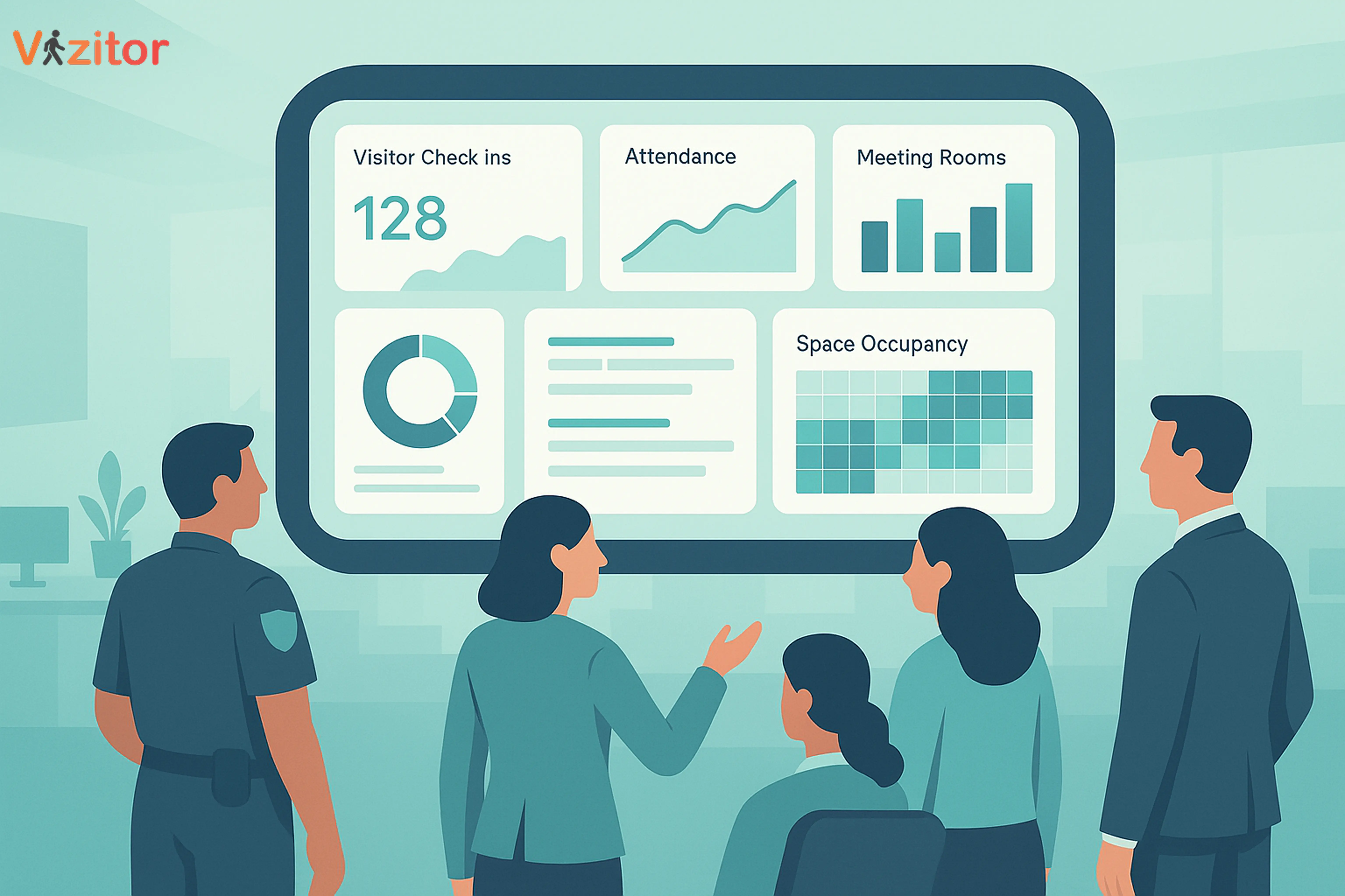 How Enterprises Use Workplace Management Dashboards for Data-Driven Decisions