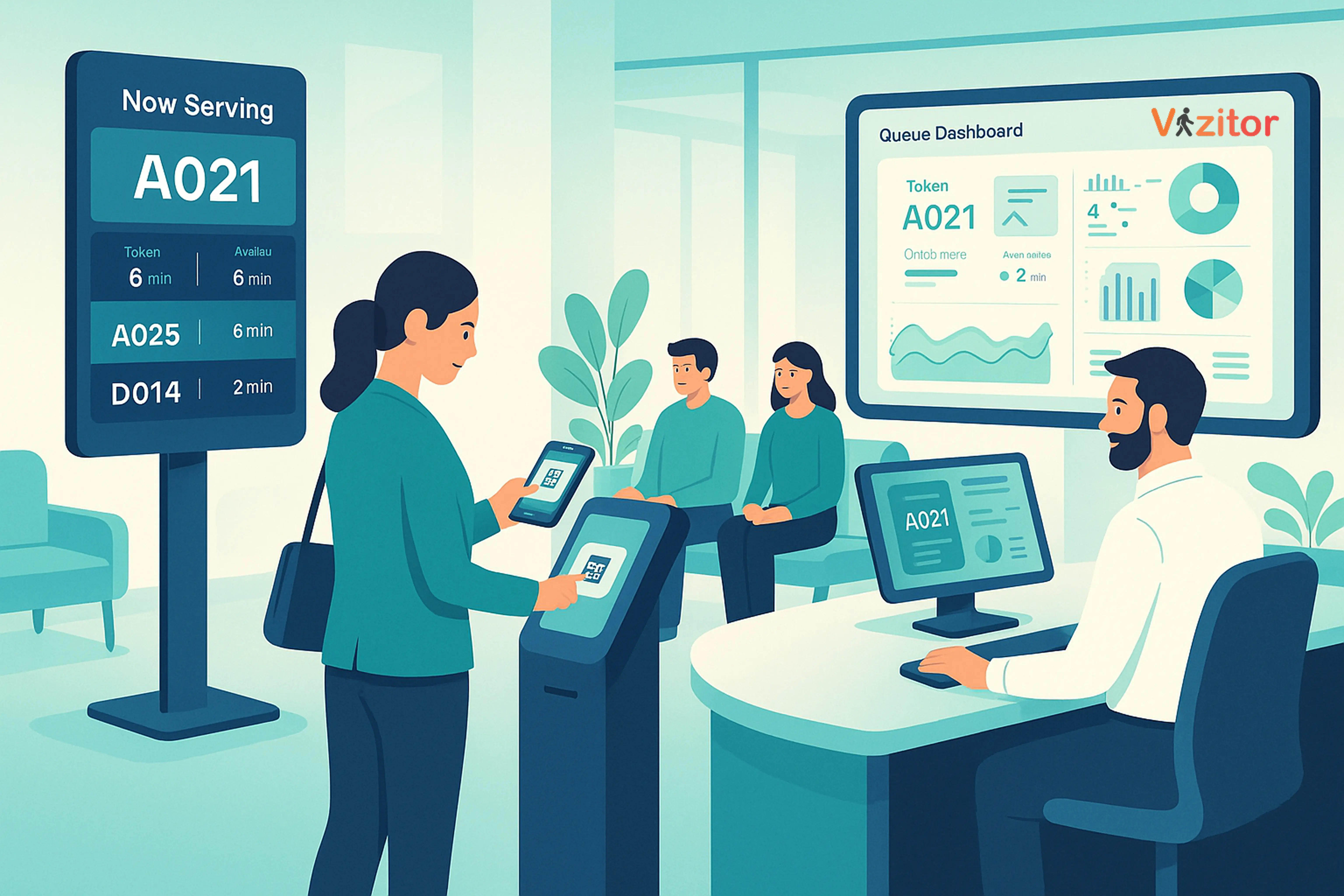 Common Visitor Queue Problems & How Vizitor Fixes Them