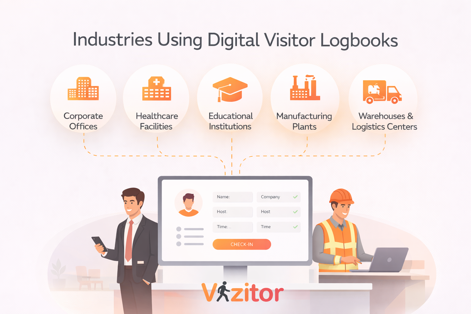 Industries Using Digital Visitor Logbooks