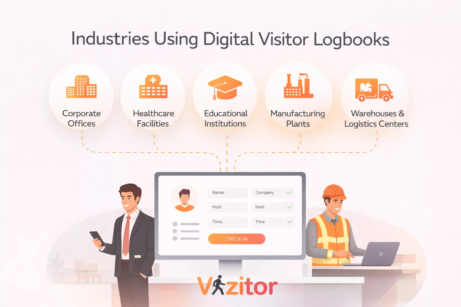Industries Using Digital Visitor Logbooks Industries Using Digital Visitor Logbooks