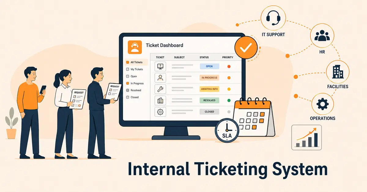 Internal Ticketing System: Definition, Features, benefits