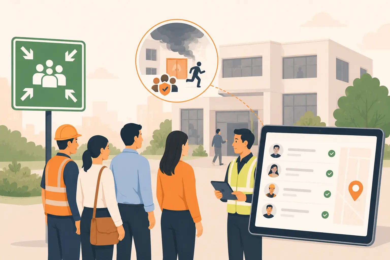 What Is a Muster Point and Why Your Visitor Log Matters