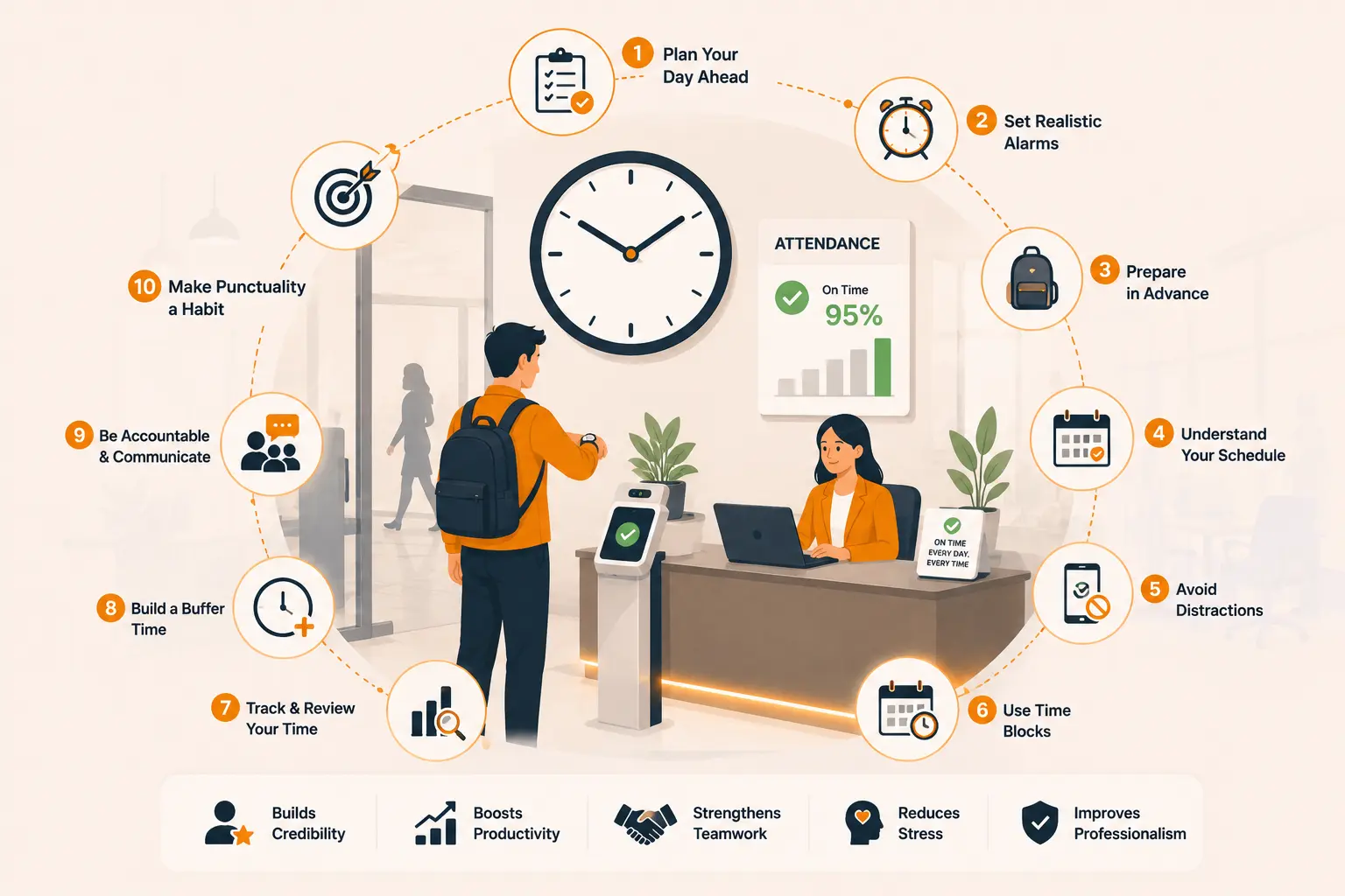 10 Punctuality Tips That Actually Work in the Workplace