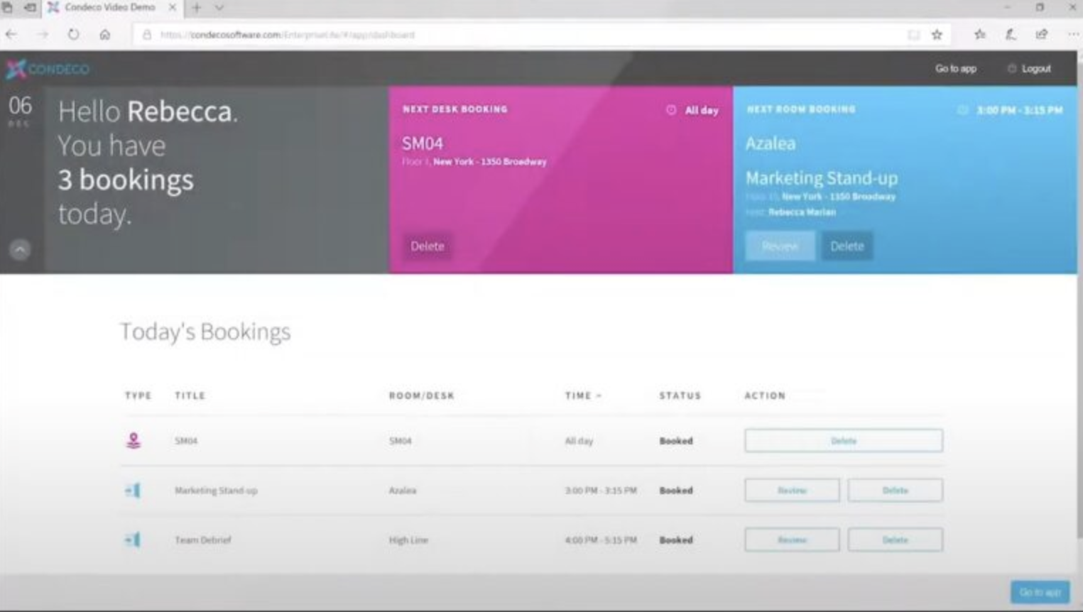 Condeco - Space Management Software