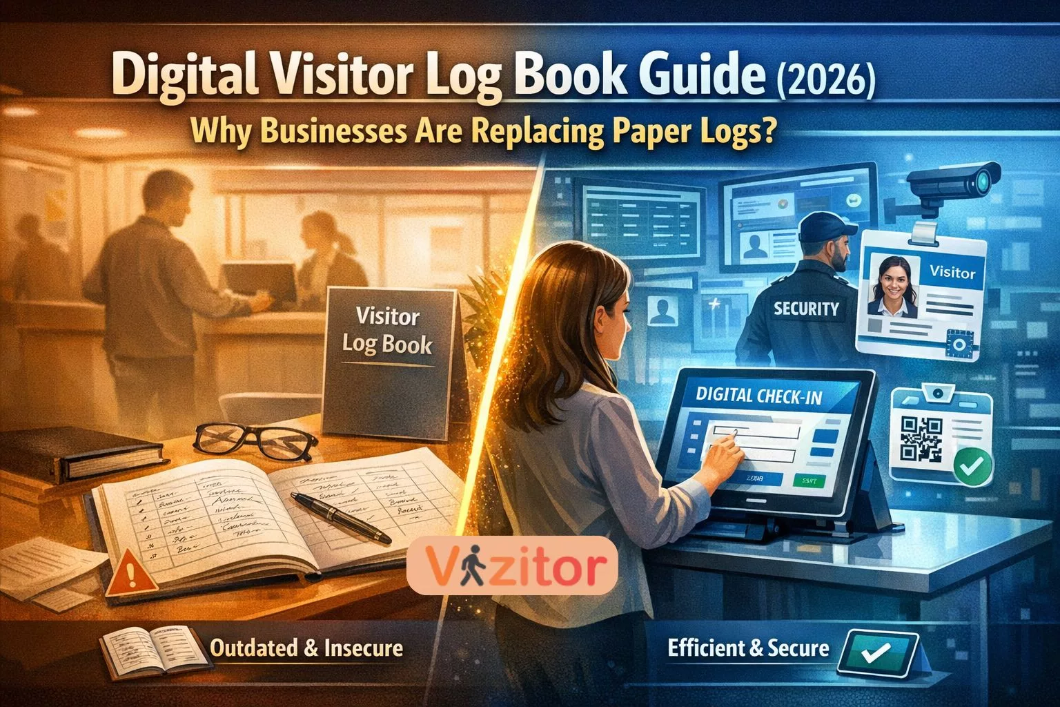 Digital Visitor Log Book: Replace Paper Logbooks Digital Visitor Log Book: Replace Paper Logbooks