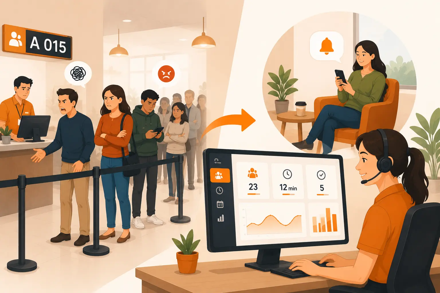 How Virtual Queuing Changes the Staff Experience Too How Virtual Queuing Changes the Staff Experience Too