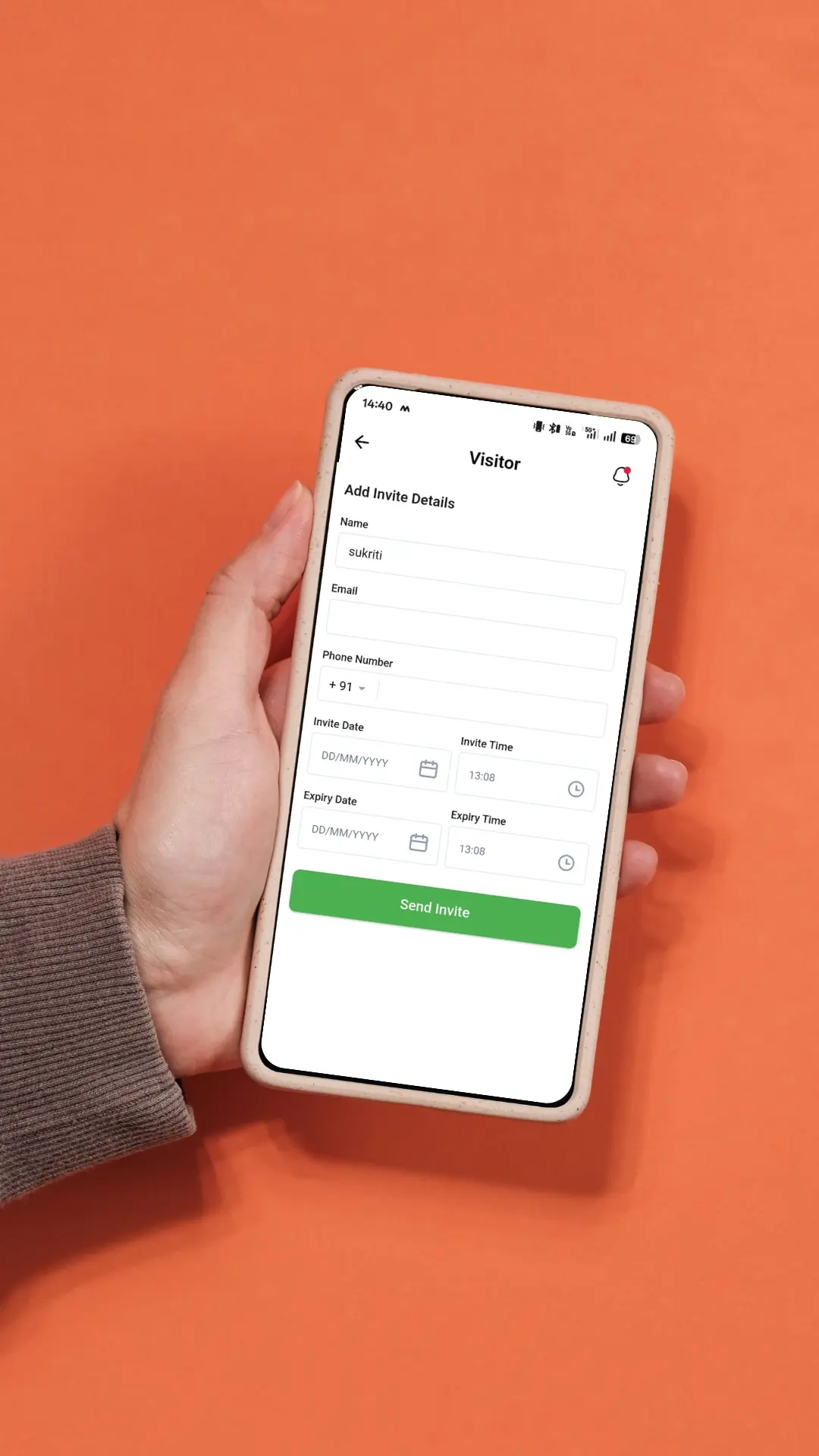 Vizitor&rsquo;s Pre-Invitation feature